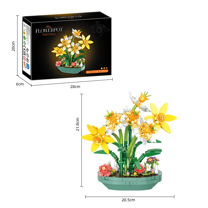 Fleur de narcisse stabilisée e - Plant Parent Yearly avis et prix